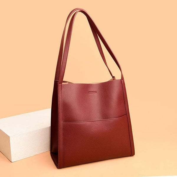 Diede - Elegant handmade leather shoulder bag