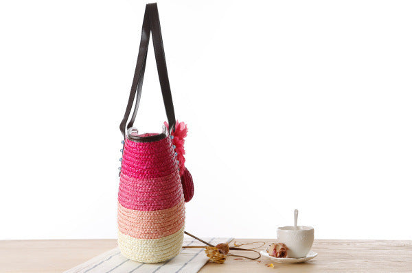 MiLola - Beach Straw Shoulder Bag