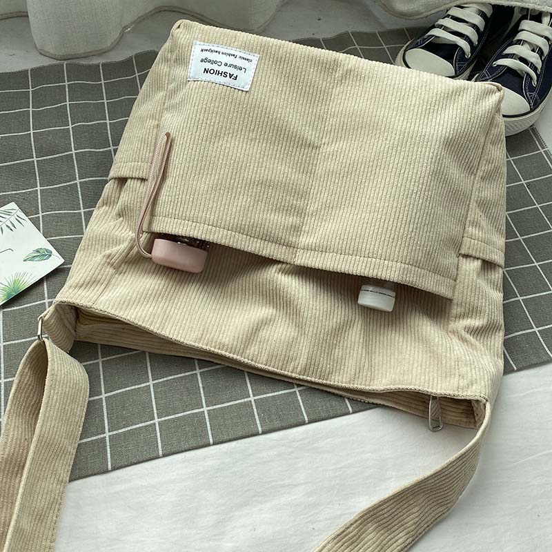 Corduroy shoulder bag - Tarina