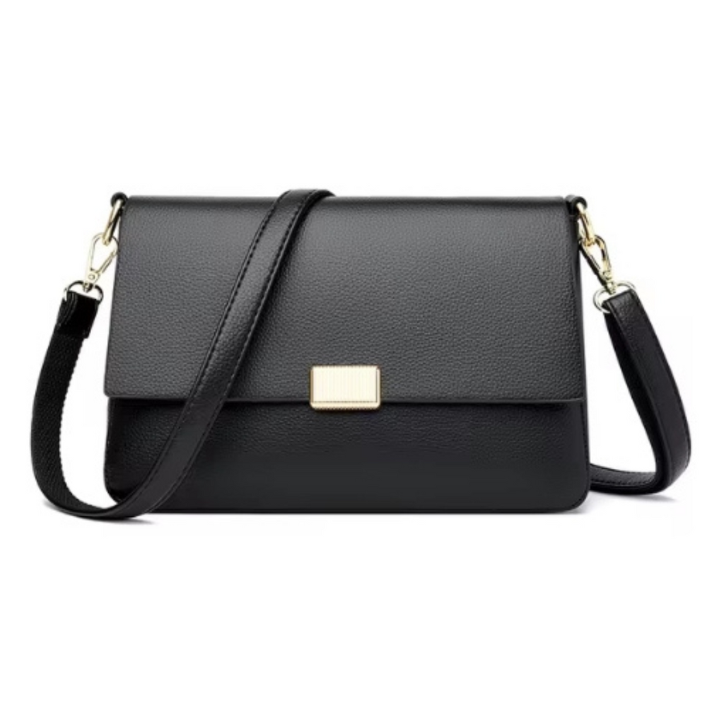 Elegant vegan leather handbag
