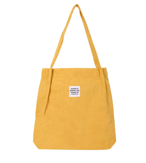Corduroy shoulder bag - Khloe