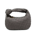 Chic woven velvet handbag for women