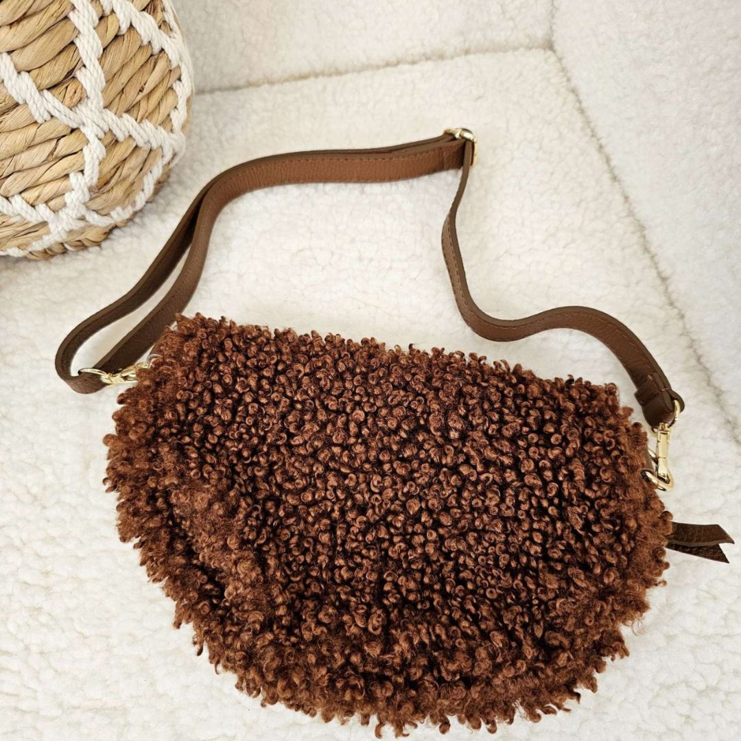 Knitted shoulder bag - Logan