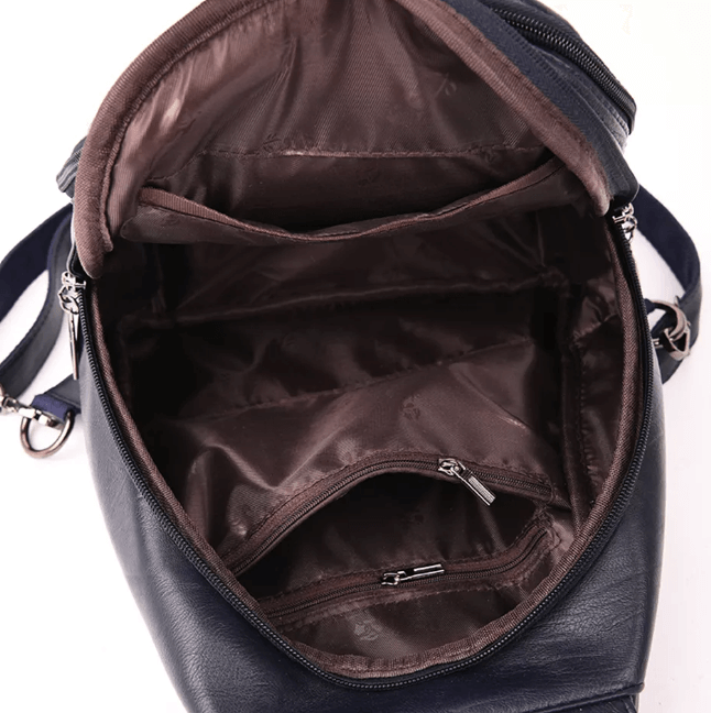 Women's leather backpack - Ada