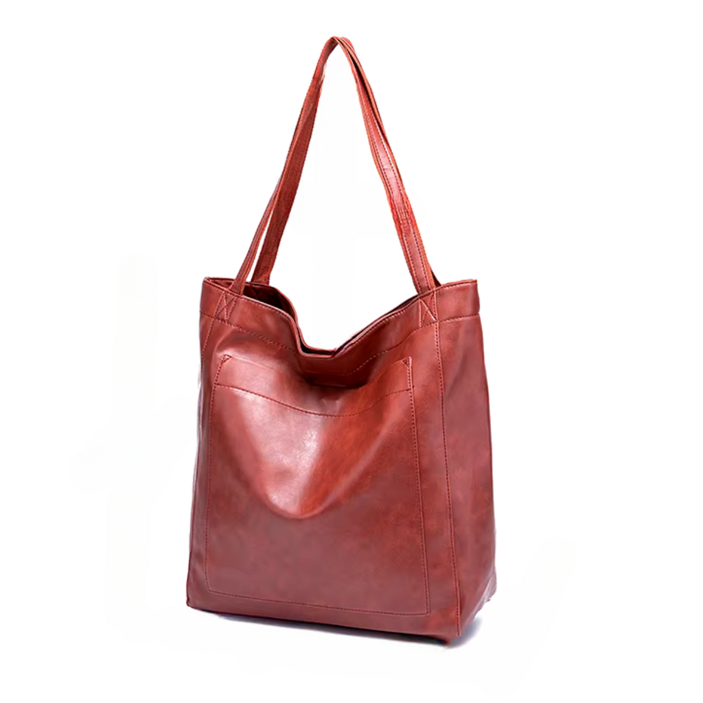 Vegan leather handbag for women