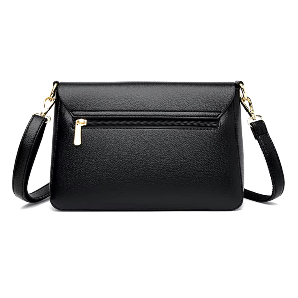 Elegant vegan leather handbag