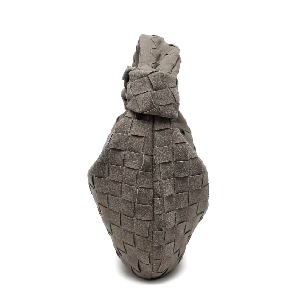 Chic woven velvet handbag for women