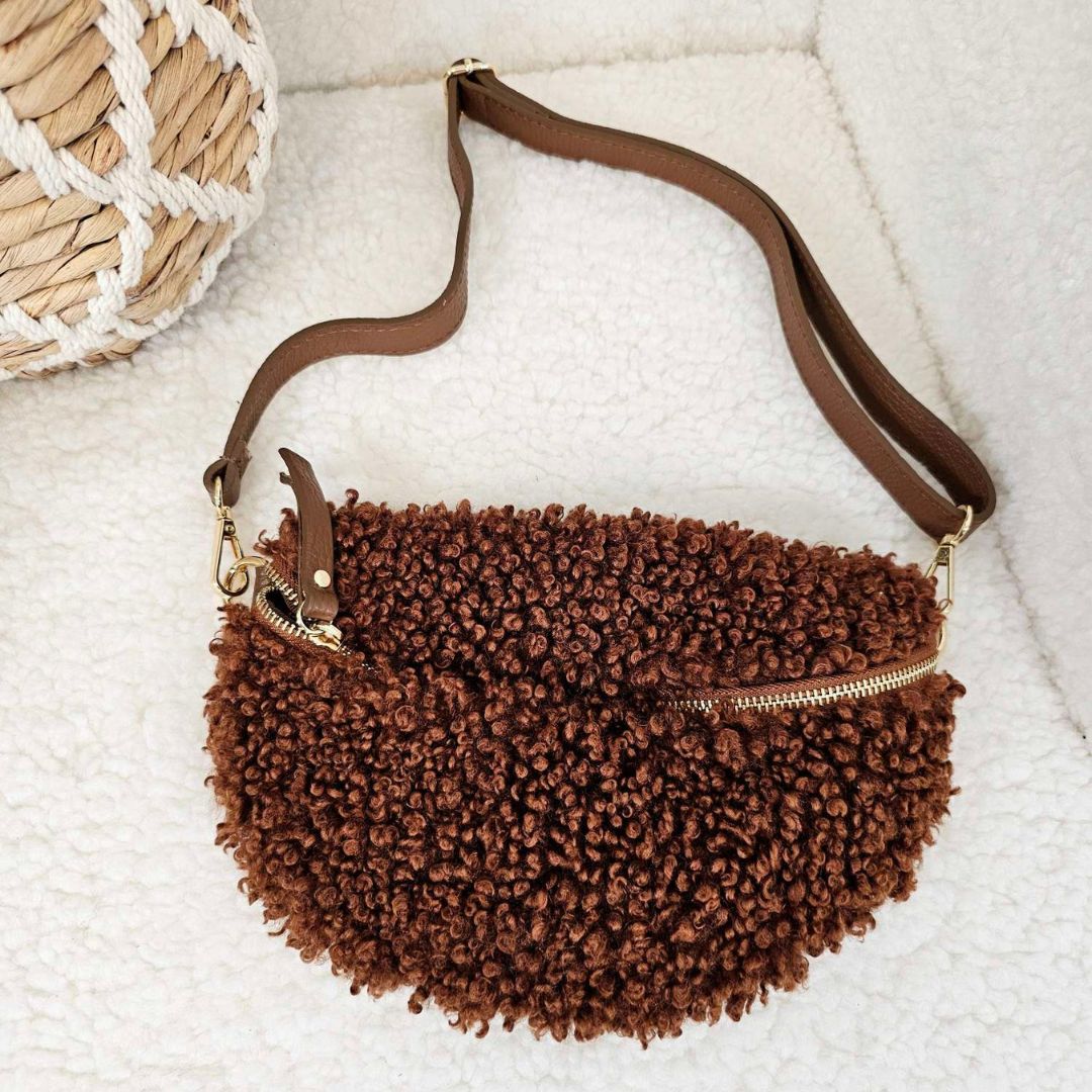 Knitted shoulder bag - Logan