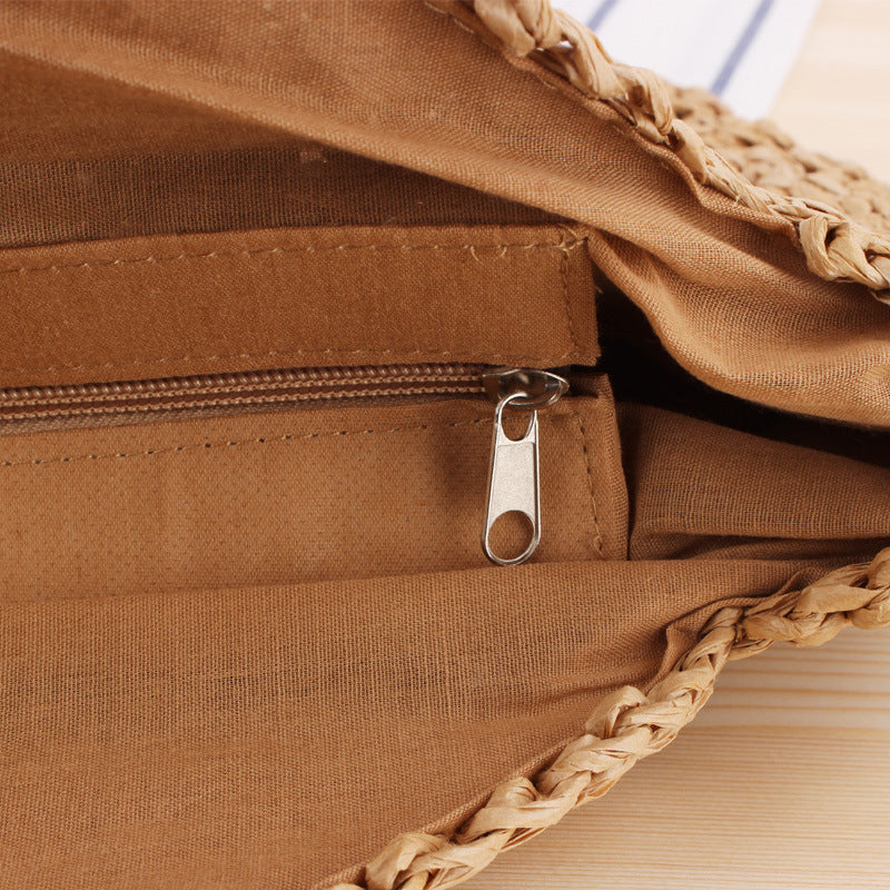 MiMona - Straw Handbag