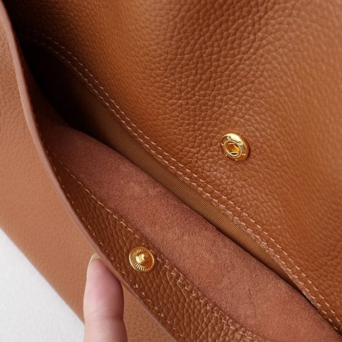 Diede - Elegant handmade leather shoulder bag