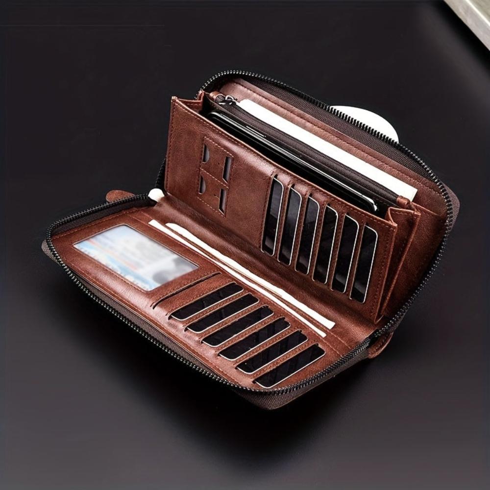 Women's Anti Theft Wallet - RFID Zip Clutch