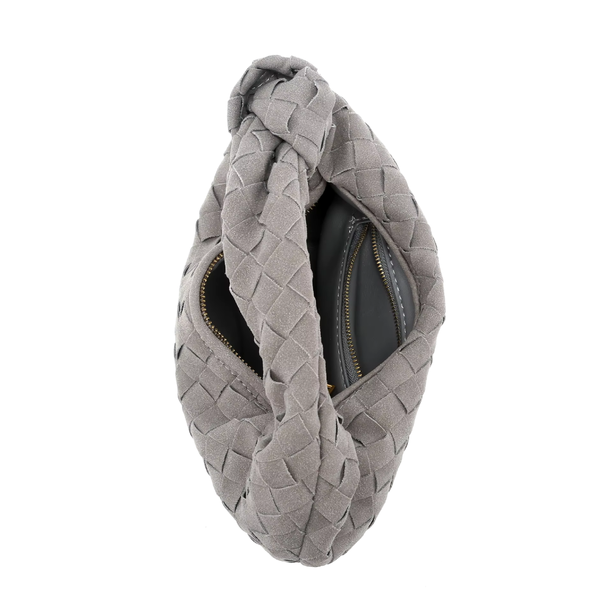 Chic woven velvet handbag for women