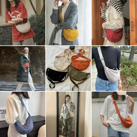 CrescentBag - Chic Crescent Handbag