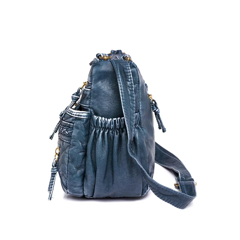 WeaveStyle - Shoulder bag with braided details