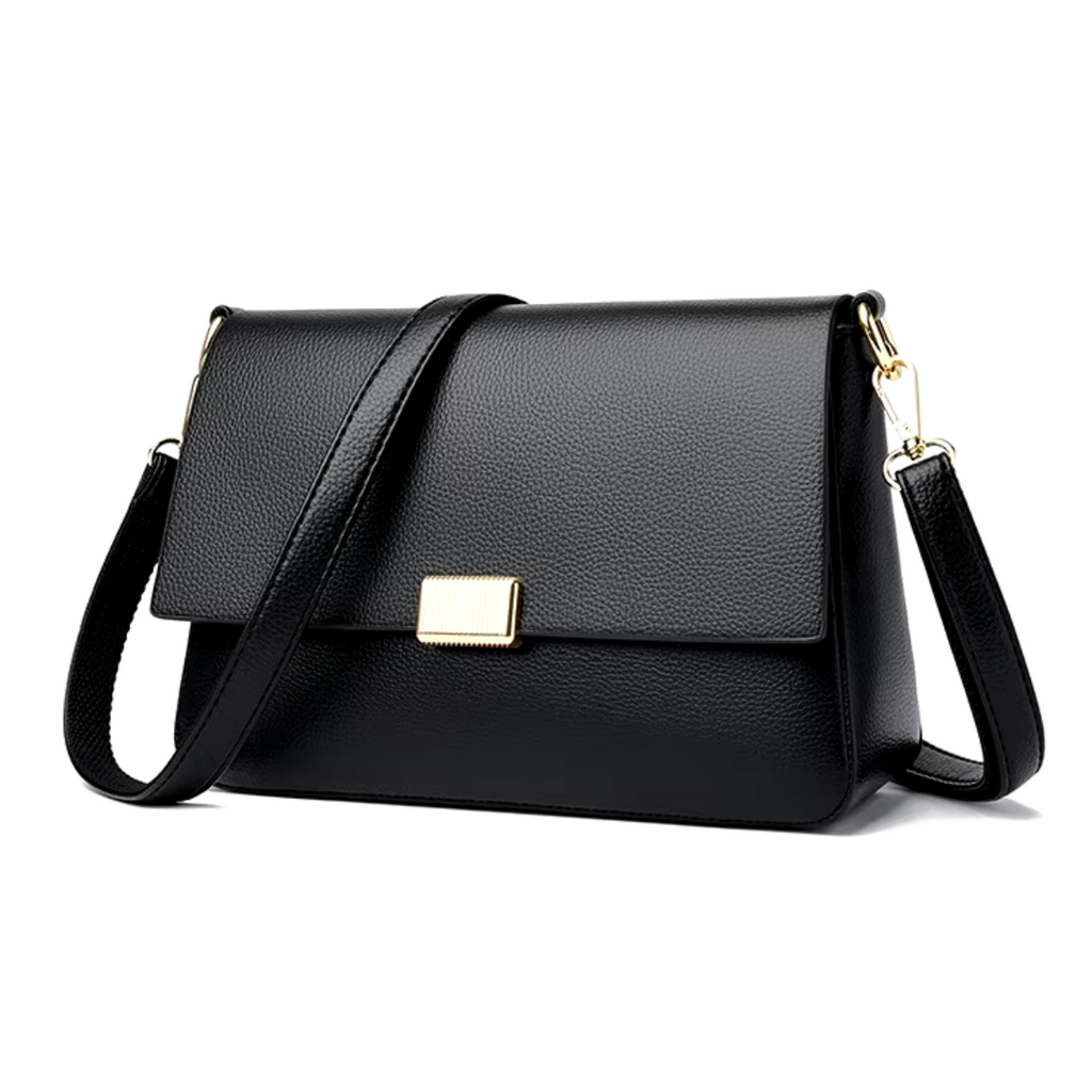 Elegant vegan leather handbag