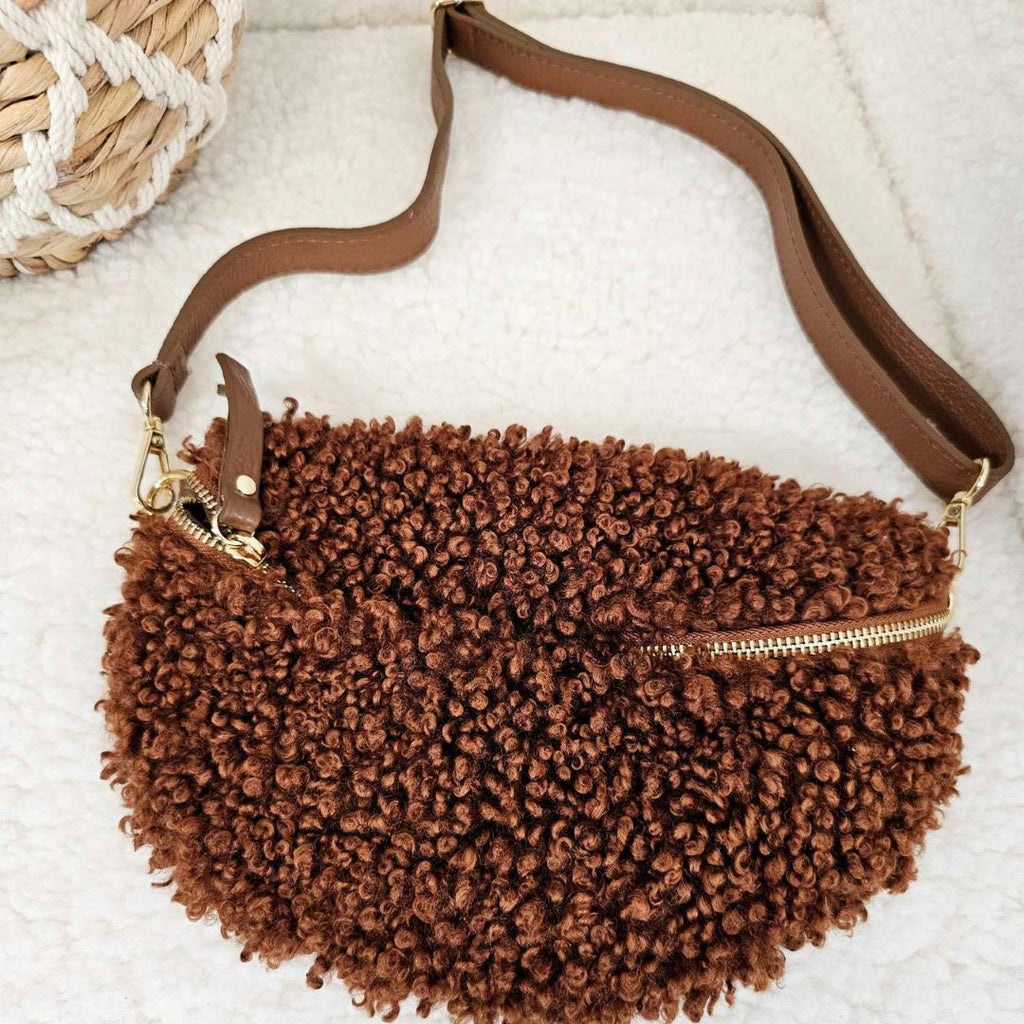 Knitted shoulder bag - Logan