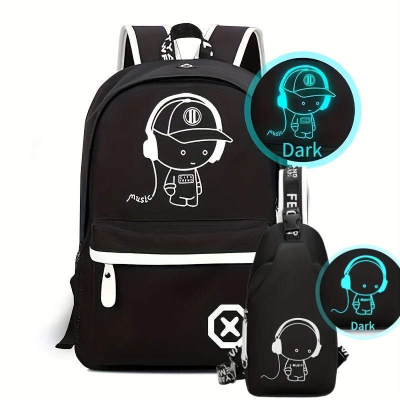Jasper | Waterproof and durable backpack and shoulder bag set for active kids