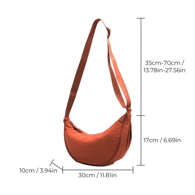 CrescentBag - Chic Crescent Handbag