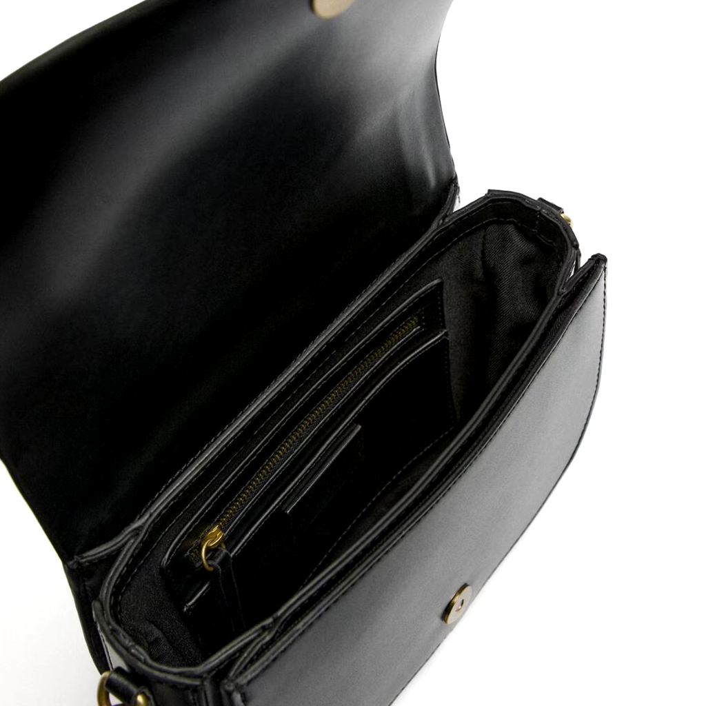 Elegant black handbag for women