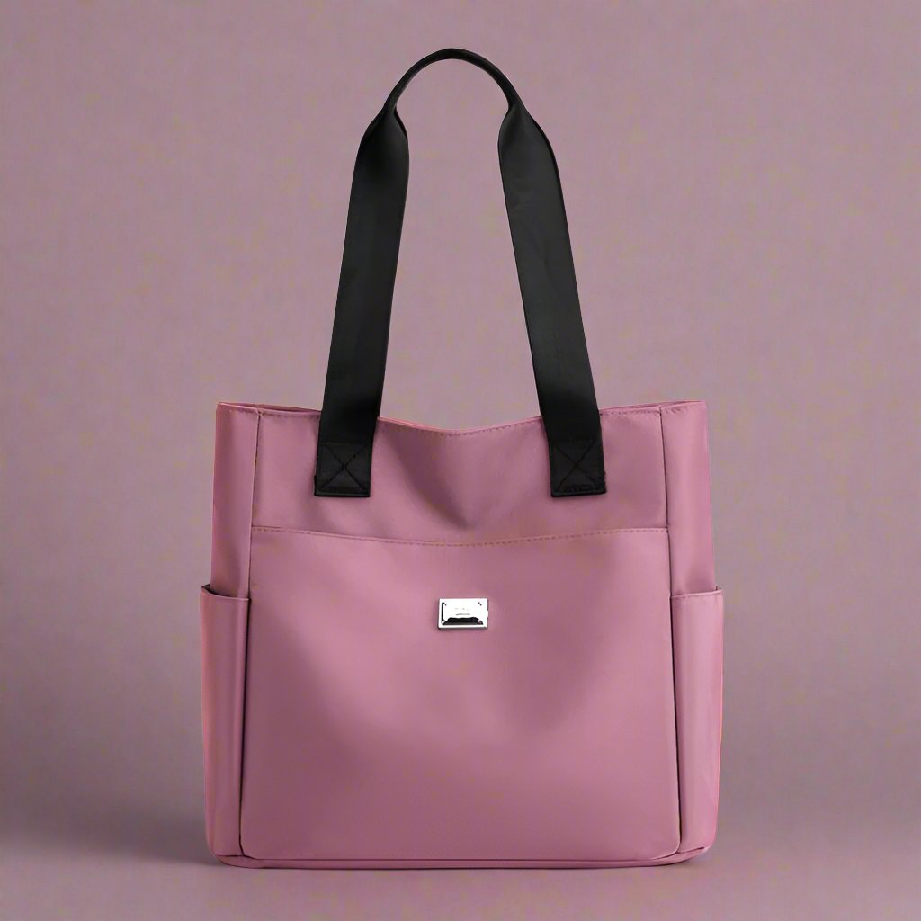 Zalina | Large-capacity waterproof shoulder bag with multiple compartments.