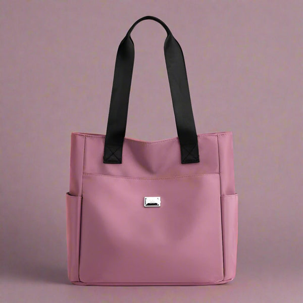 Zalina | Large-capacity waterproof shoulder bag with multiple compartments.
