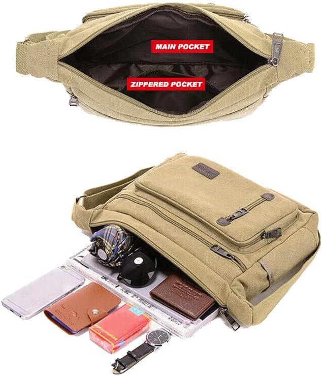 ClassicLine - Timeless canvas shoulder bag