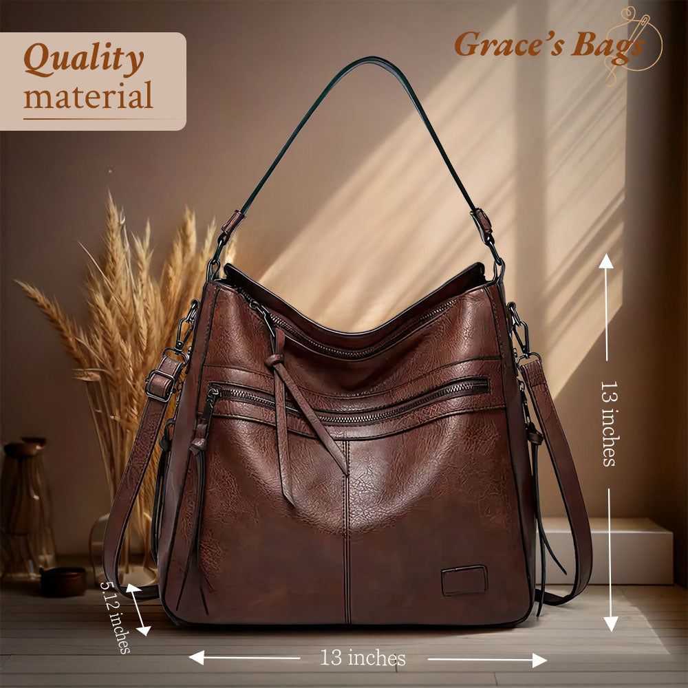 Magda’s Exquisite Style | Luxury Shoulder Bag