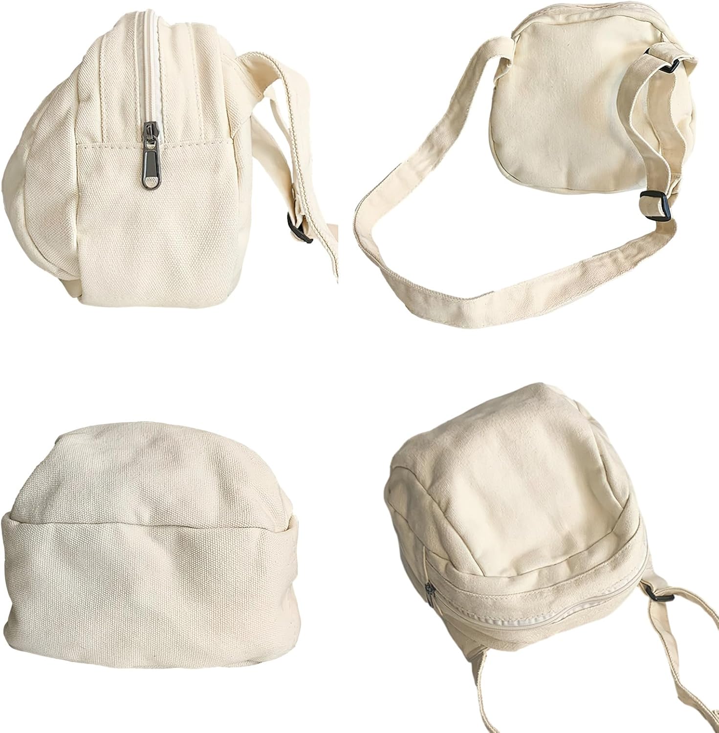 JourneyWay - Vintage canvas shoulder bag