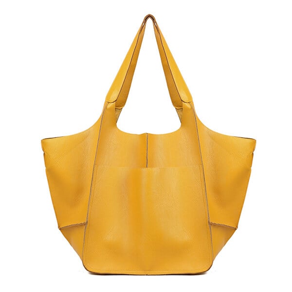 Xylia | New oversized handbag in handmade vegan leather.
