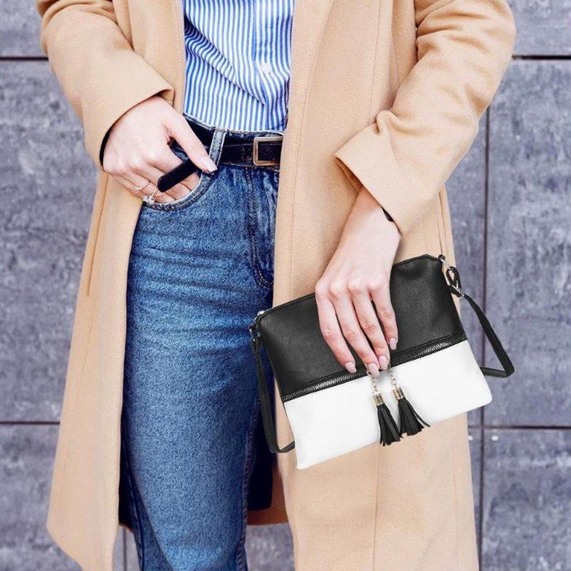 ChicRibbon - Elegant shoulder bag with tassels