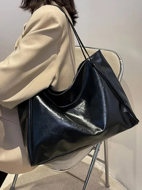 Alissa Large Ladies Shoulder Bag | Handbag | Shopper Black