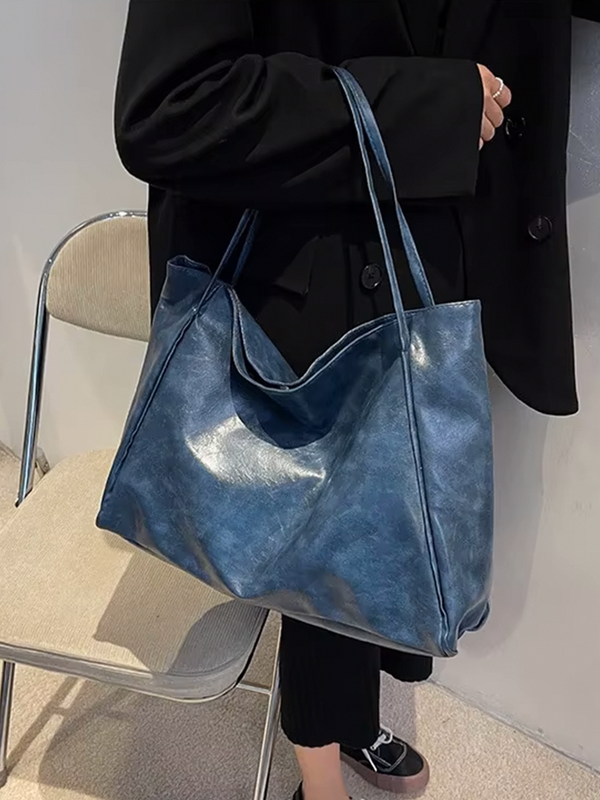 Alissa Large Ladies Shoulder Bag | Handbag | Shopper Blue