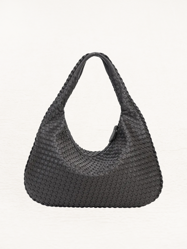Brianna Braided Shoulder Bag Ladies | Handbag | Design Bag Grey