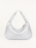 Brianna Braided Shoulder Bag Ladies | Handbag | Design Bag Silver
