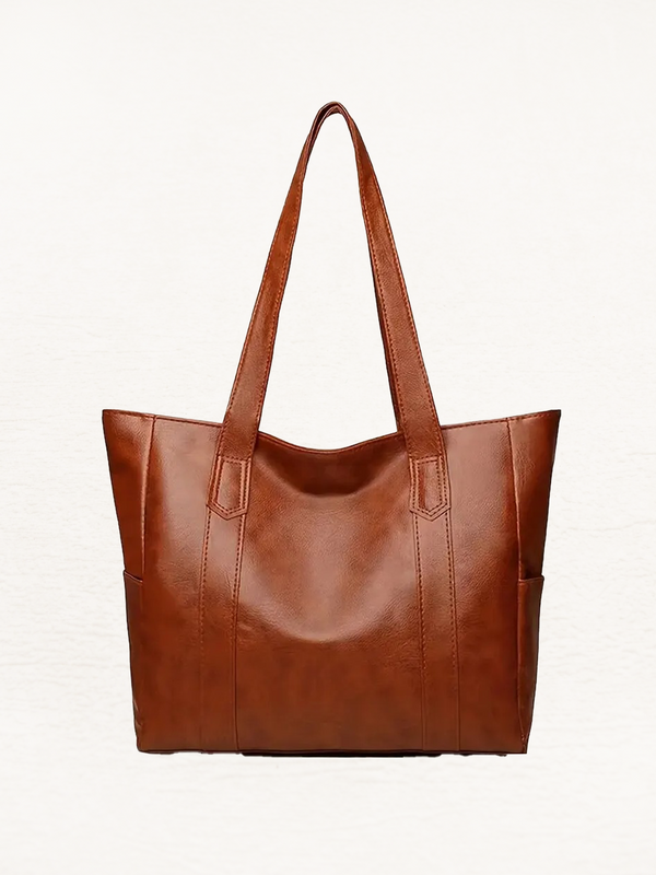 Jess Ladies Retro Shoulder Bag | Handbag | Shopper Brown