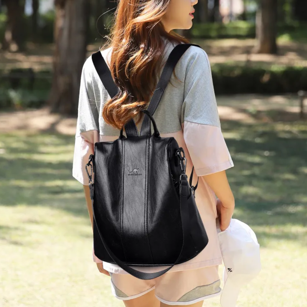 Jessie anti-theft backpack - Spacious and elegant