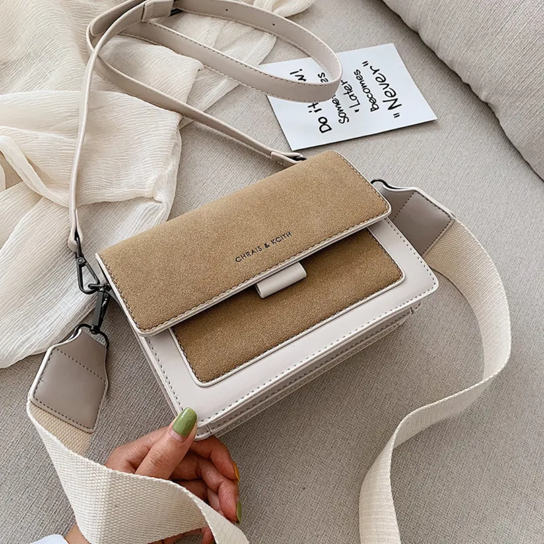 Kristel shoulder bag with practical flap opening