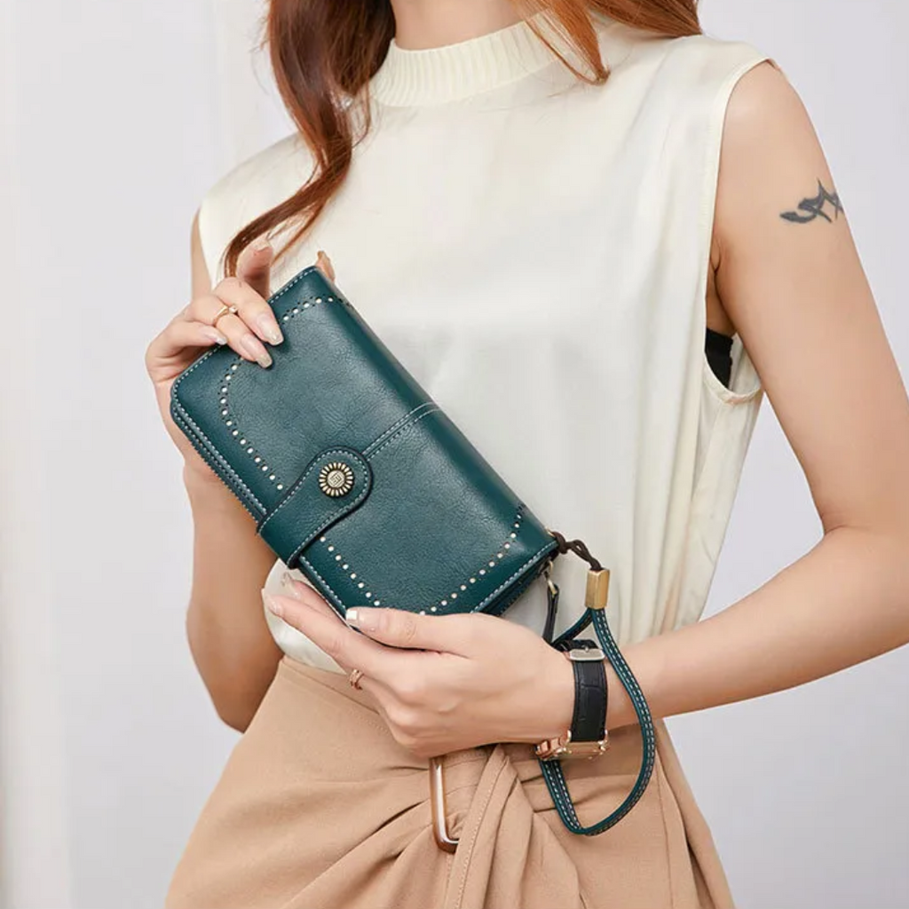 wallet with strap | Large capacity