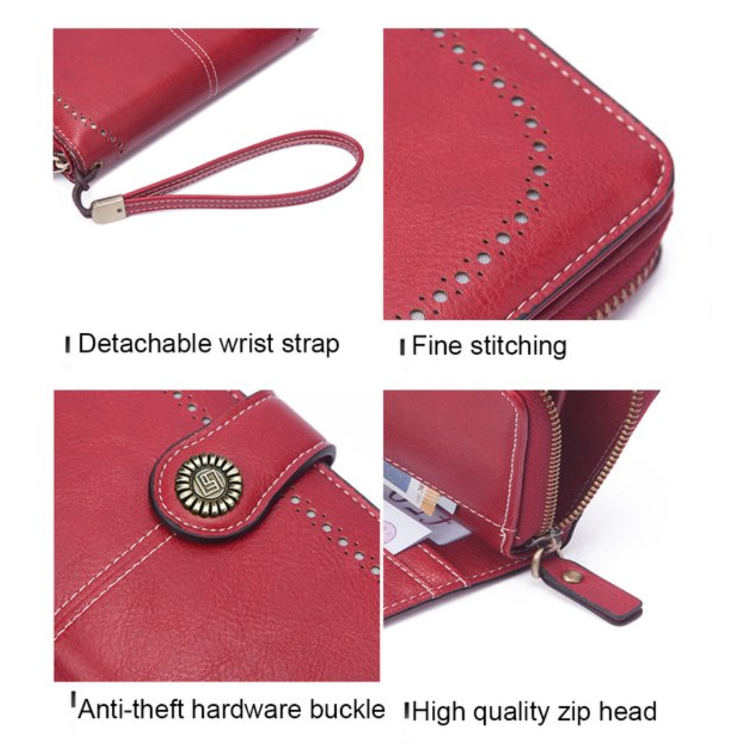 wallet with strap | Large capacity
