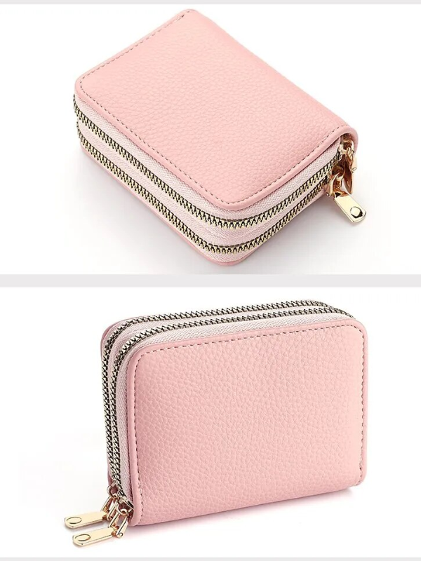 Small wallet with lychee pattern | Trendy and compact