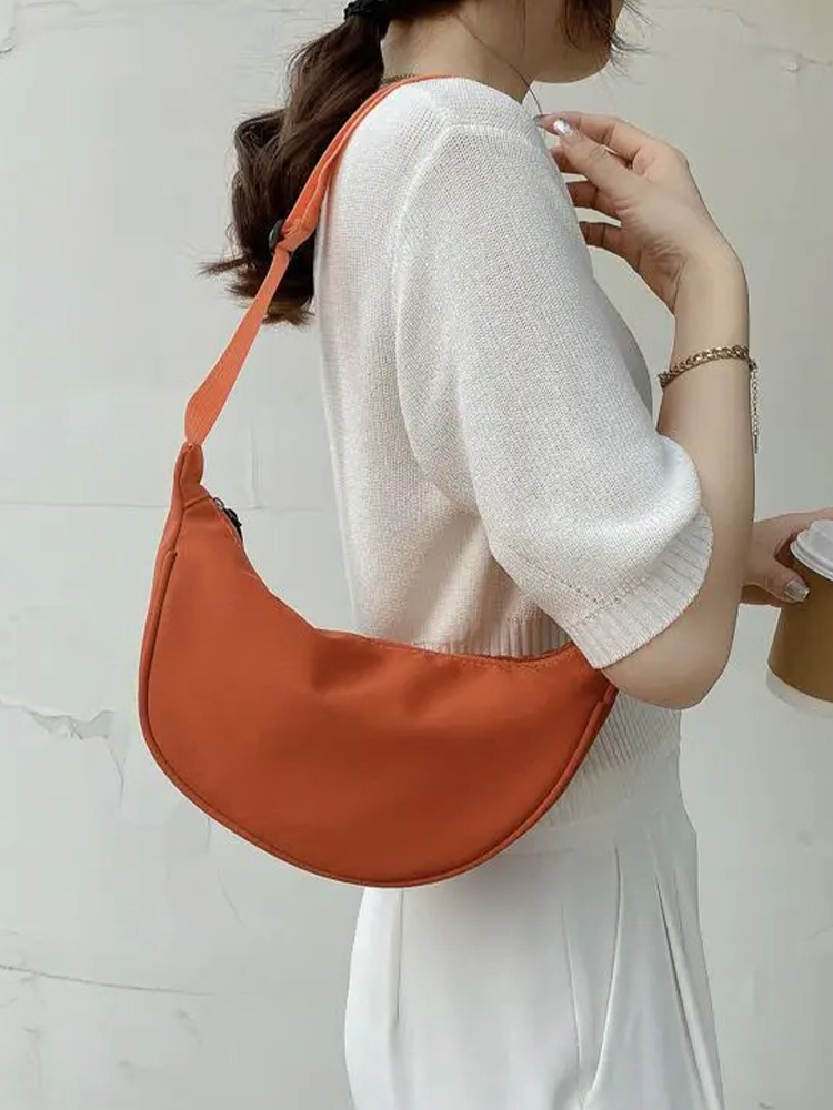 Lydia Ladies PU Shoulder Bag | Crossbody Bag Orange