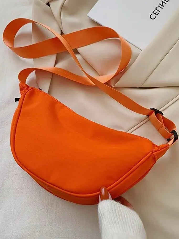 Lydia Ladies PU Shoulder Bag | Crossbody Bag Orange
