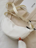 Lydia Ladies PU Shoulder Bag | Crossbody Bag Beige
