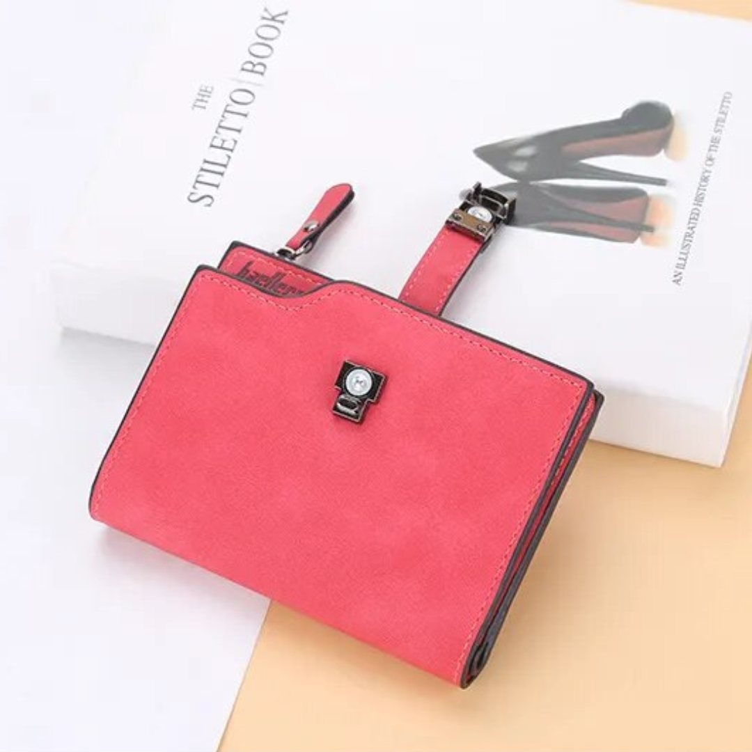Compact wallet with magnetic loop | Practical and trendy