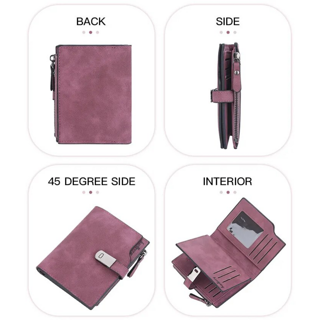 Compact wallet with magnetic loop | Practical and trendy