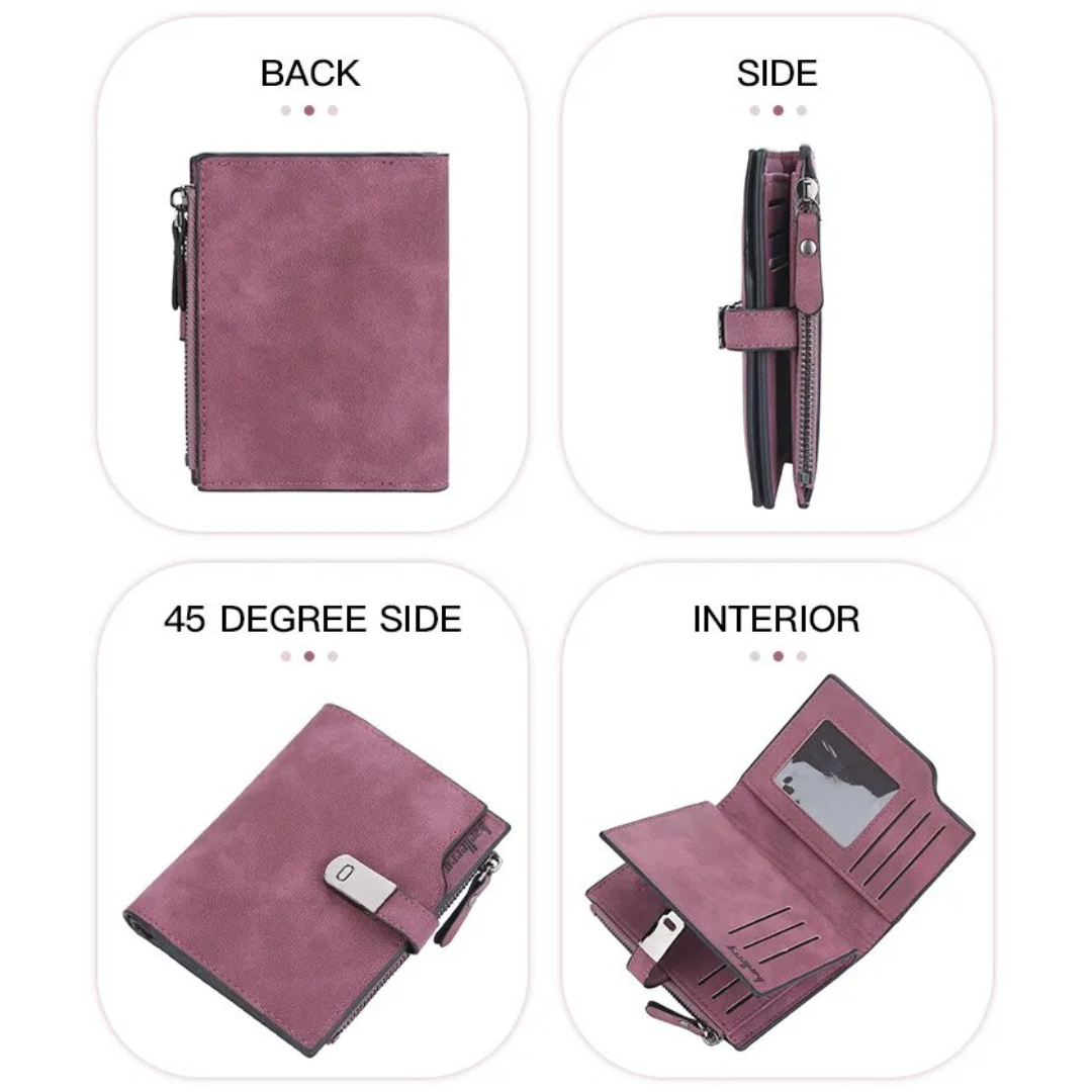 Compact wallet with magnetic loop | Practical and trendy