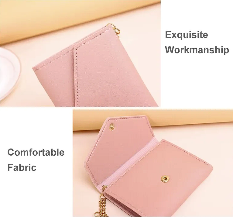 Lila | Mini wallet with tassel pendant | Elegant and compact