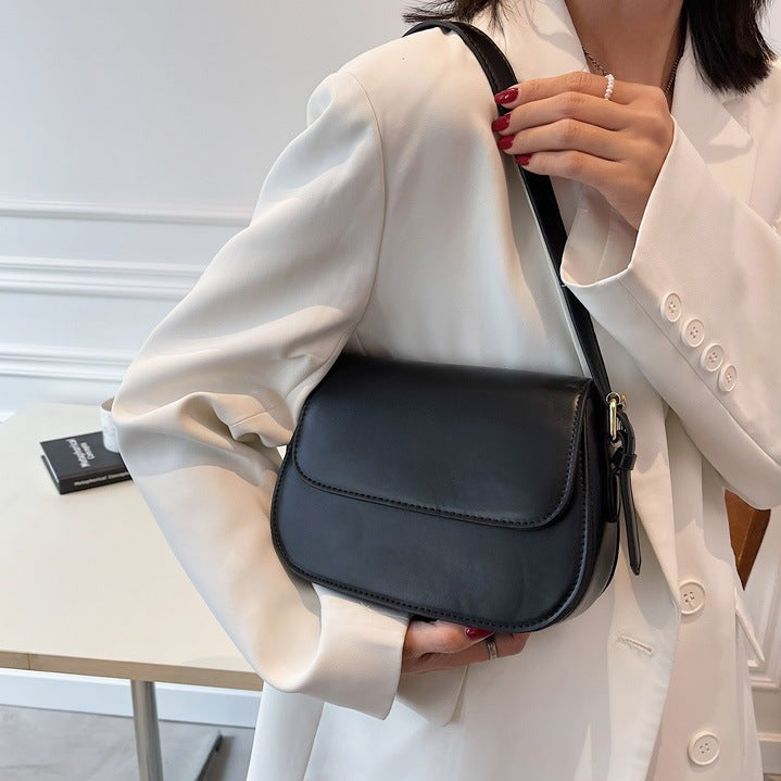 Priscilla - Elegant handmade leather shoulder bag