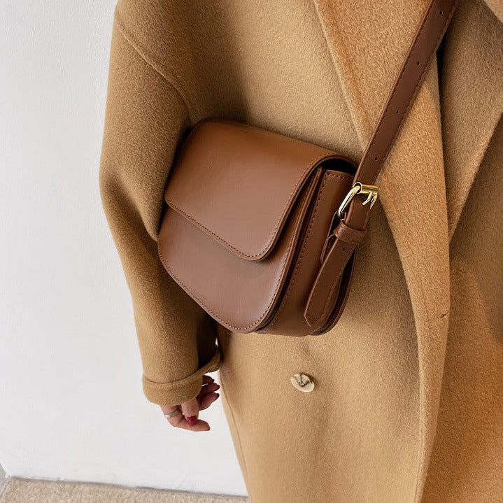 Priscilla - Elegant handmade leather shoulder bag