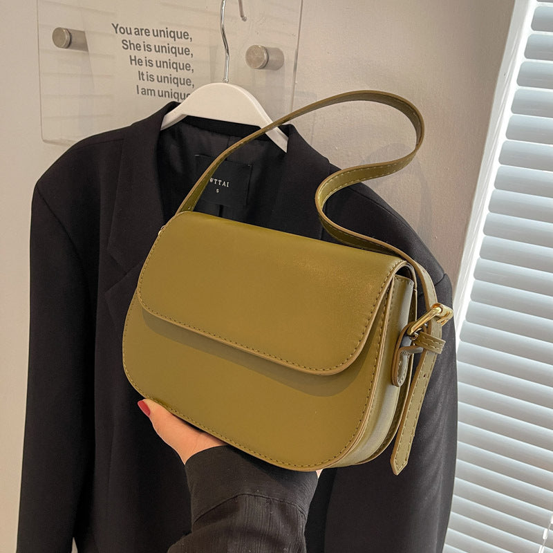 Priscilla - Elegant handmade leather shoulder bag